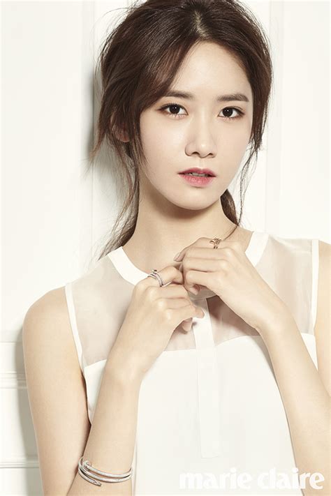 Girls Generation S Yoona Is An Elegant Fall Beauty For Marie Claire