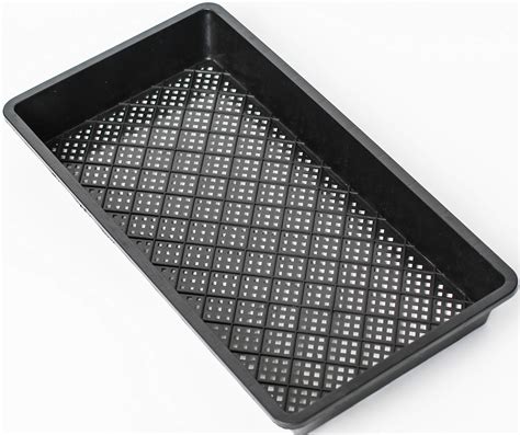 buy  mesh bottom trays  pack heavy duty microgreens growing trays plastic trays