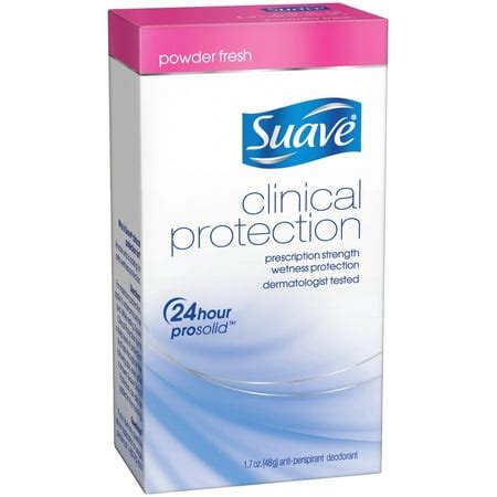 suave powder fresh clinical antiperspirant deodorant  oz walmartcom