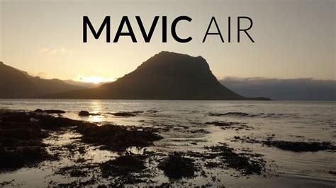 dji mavic air  settings  pro tutorial youtube