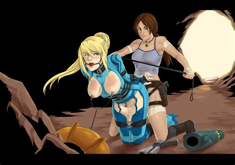 Samus And Lara By D Rex Hentai Foundry