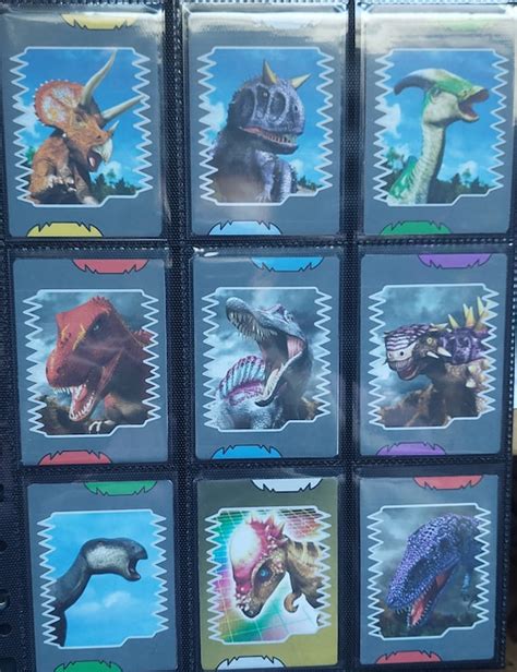dinosaur king replica anime cards etsy sweden