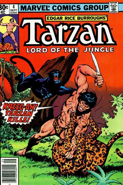 “kreeg Ah Tarzan Kills ” Tarzan Lord Of The Jungle N°4 September