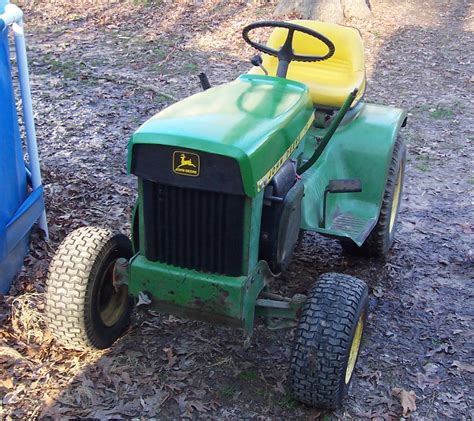john deere  garden tractor green tractor talk