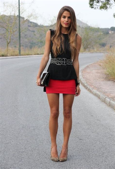 Skirts Pull And Bear And Peplum On Pinterest