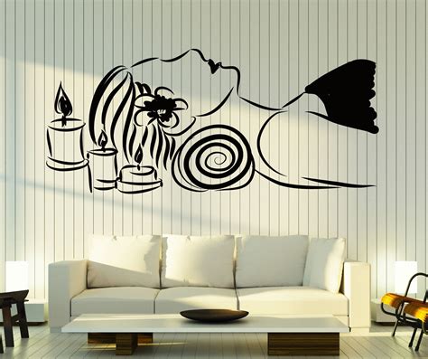 wall stickers vinyl decal massage beauty salon spa relaxation relax