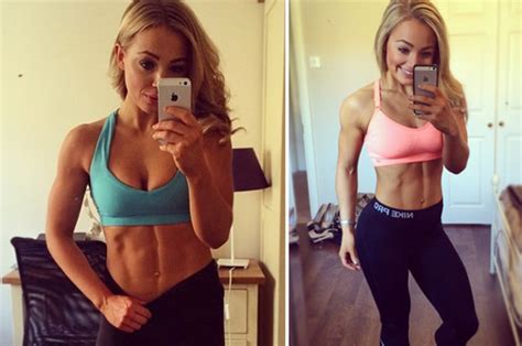 six pack workout blogger reveals bikini body diet and