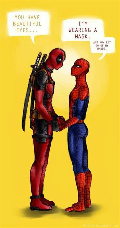pin by kevin lopez diaz on dc marvel deadpool spiderman spideypool deadpool x spiderman