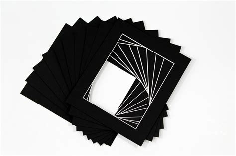 picture photo mounts frames mounts  sizes   black ebay