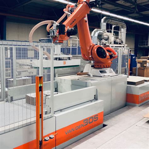 robot palletizer van den bos