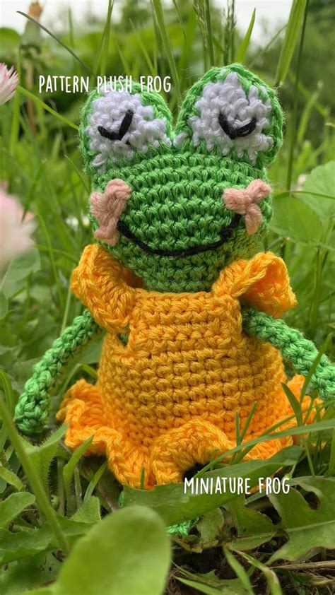 pattern plush frog crochet crochet patterns plush pattern