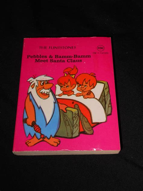the flintstones 1977 hanna barbera paperback mini flip book pebbles