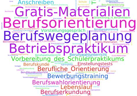 berufswegeplanung betriebspraktikum berufsorientierung