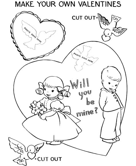 bluebonkers  printable valentines day coloring page sheets