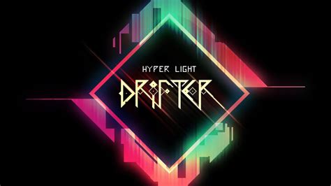 hyper light drifter logo wallpaper  hyper light drifter wallpaper game logo games