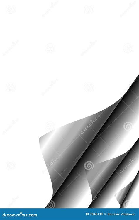 blank white pages stock illustration illustration  paper