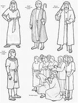 Bible Joseph Sunday School Coloring Story Brothers Activities Clipart His Crafts Pages Flannel Board Kids Character Craft Josef Seine Und sketch template