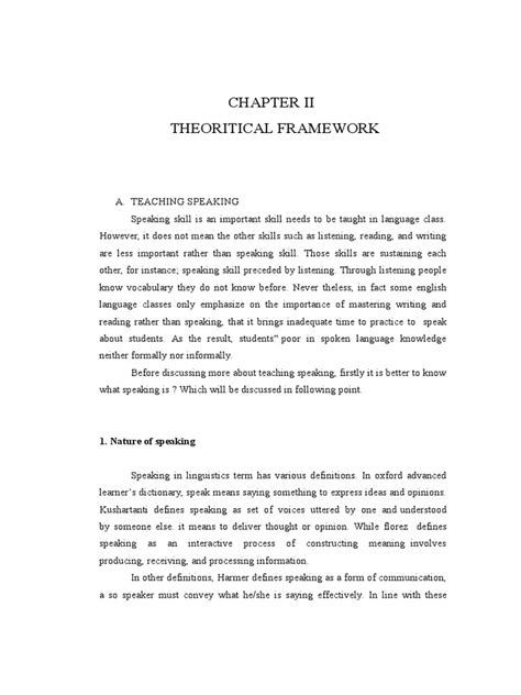 chapter il theoretical framework pdf