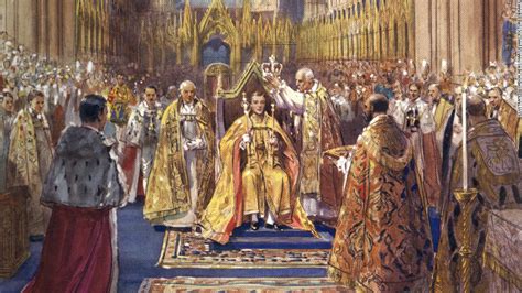 king airbrushed   coronation portrait cnn