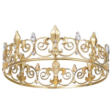 royal king crown  men metal prince crowns  tiaras full