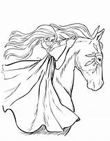 Coloring Horse Pages Horses Adults Cowboy Detailed Mustang Realistic Head Print Drawing Girls Printable Getcolorings Boots Foal Mare Hat Color sketch template