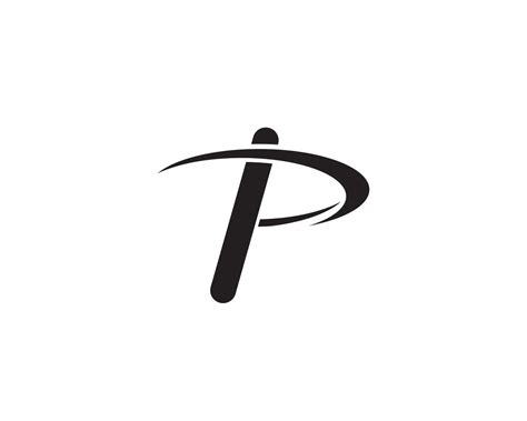 p logo letter design corporativo de negocios  vetor  vecteezy