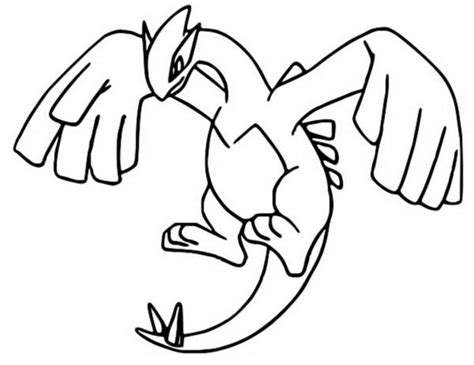 kleurplaten pokemon lugia kleurplaten pokemon