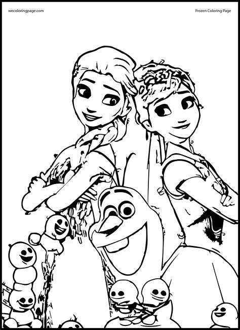 Elsa And Anna Pictures To Print And Color 18 Frozen Printable
