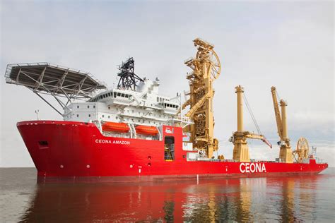 ceona awarded  rigid pipelay project  pioneering amazon vessel yellow finch publishers