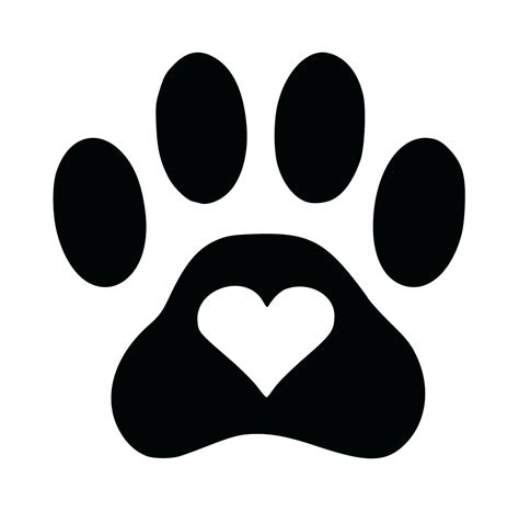 paw print image clipart clipart