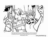 Coloring Chanukah Pages Kids Jewish Enemies Fight Back sketch template