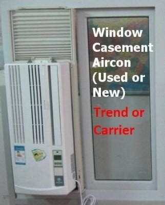 window casement aircon   hand   singapore classifieds