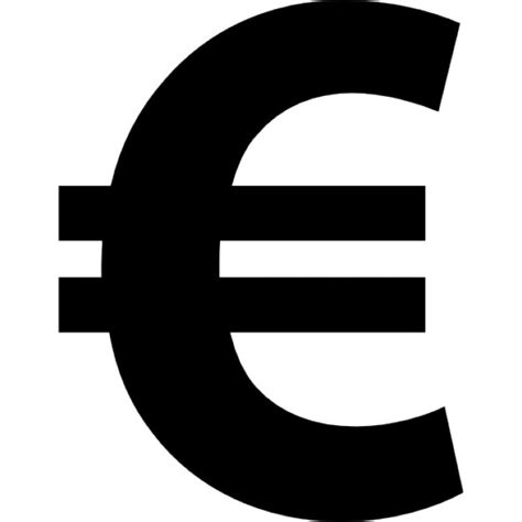 euroteken iconen gratis
