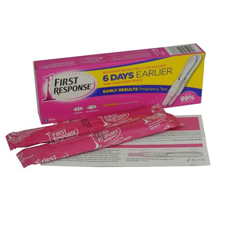 response early pregnancy tests  tests home health uk
