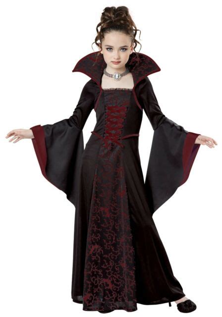 California Costumes Tween Girls Victorian Vampire Costume Xl 12 14 Ebay