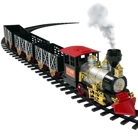velocity toys ready  play childrens classical train battery powered model train set walmartcom