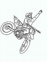 Motocross Coloring Pages Printable Dirt Bike Moto Getdrawings Sports Search Getcolorings sketch template