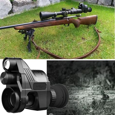 night vision riflescope monocular ir night vision tactical rifle scope