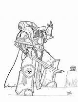 40k Guardians Valar sketch template