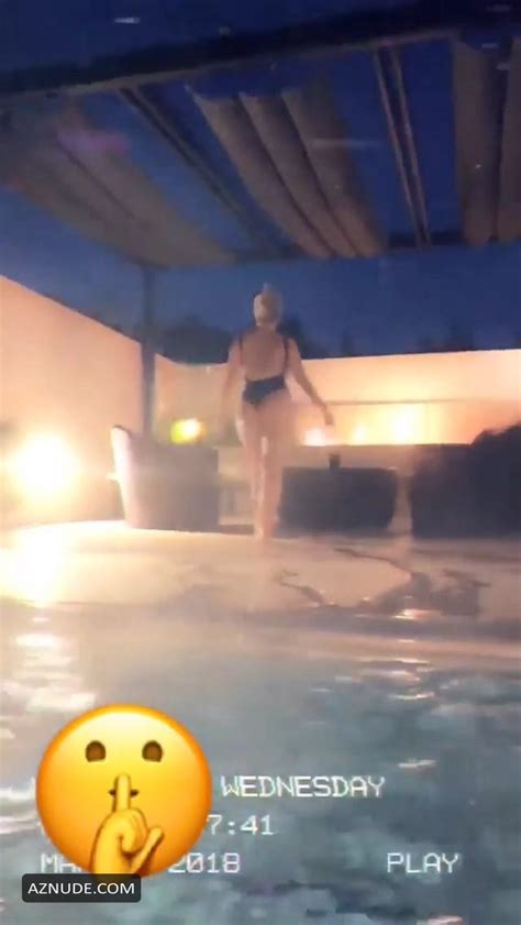 Bebe Rexha Sexy Big Butt While Getting Out Of The Pool Aznude