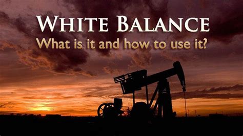 white balance
