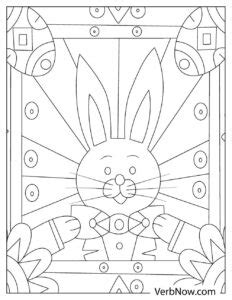 easter coloring pages book   printable  verbnow