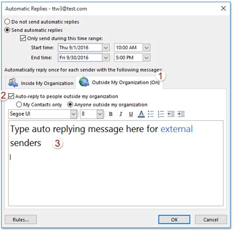 set    office message  outlook    office