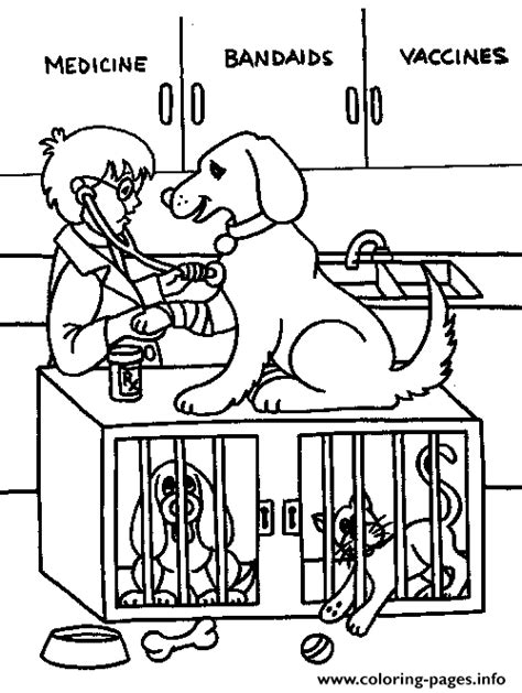 dog  pet shop animal se coloring page printable