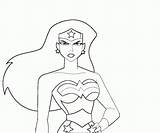 Wonder Woman Coloring Pages Drawing Printable Logo Draw Face Batman Spider Two Color Dc Line Drawings Colouring Clipart Getcolorings Maravilha sketch template