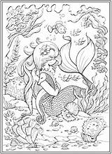 Mandalas Sirena Colorir Dover Adultos Mermaids Sereia раскраски Livros Mejor Goodridge Vk Sereias Desenhos Doverpublications источник sketch template