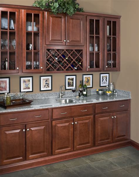 wolf classic cabinets  saginaw crimson kitchen wall cabinets