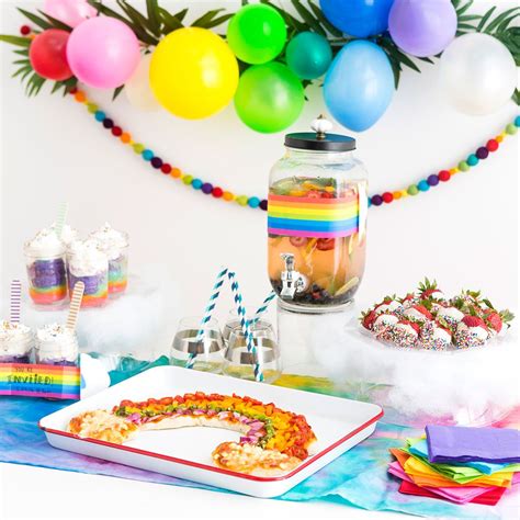 Throw The Ultimate Rainbow Party With These 8 Colorful