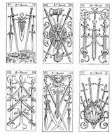 Tarot sketch template