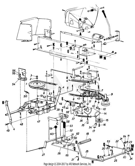 mtd ranch king mdl   parts diagram  parts